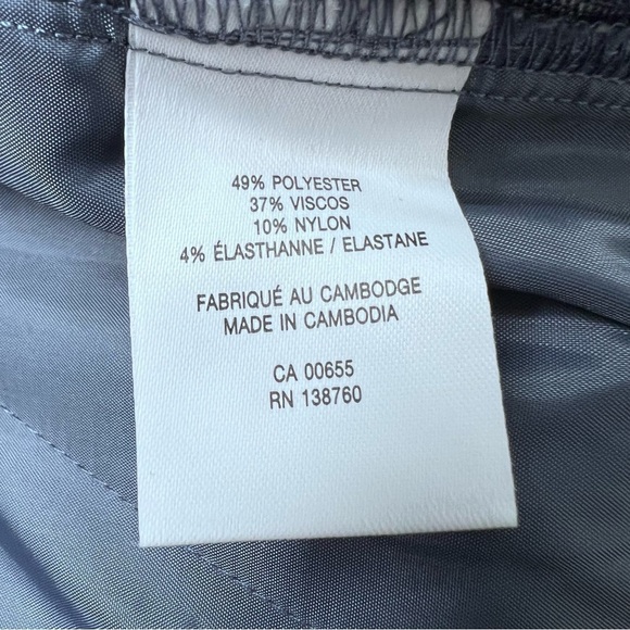 Reitman’s Slim Windowpane Pants The Iconic Size 16- Petite - Picture 10 of 11